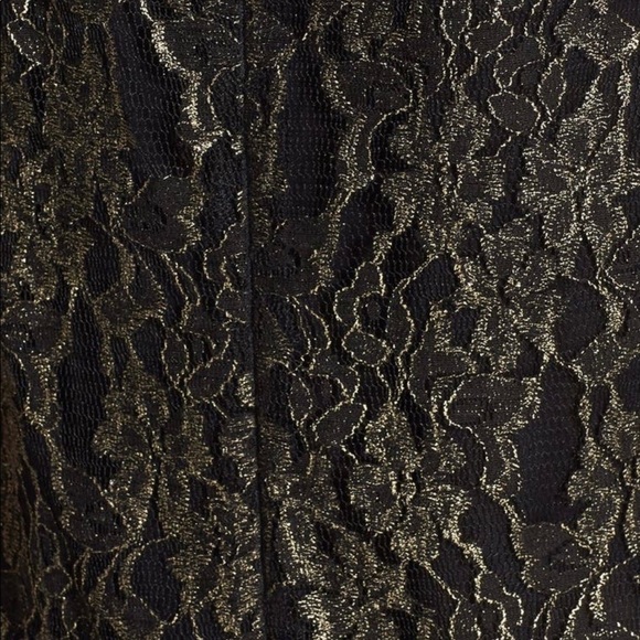 ASTR Foiled Lace Shift Dress - Picture 3 of 11